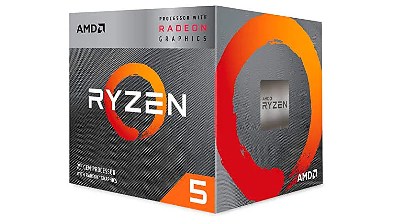 imagem da caixa do processador AMD Ryzen 5 3400G