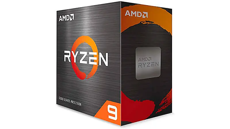 imagem da caixa do processador AMD Ryzen 9 5900X