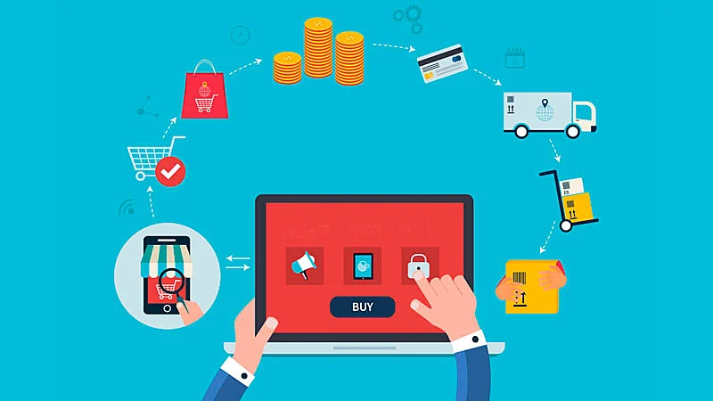 Ilustración del proceso de ventas