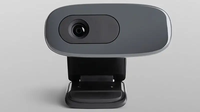 Foto de uma webcam
