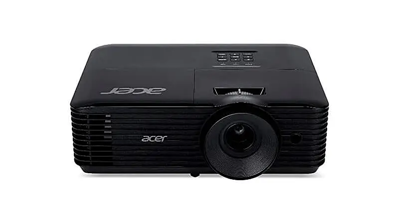 imagem de um projetor da Acer na cor preta