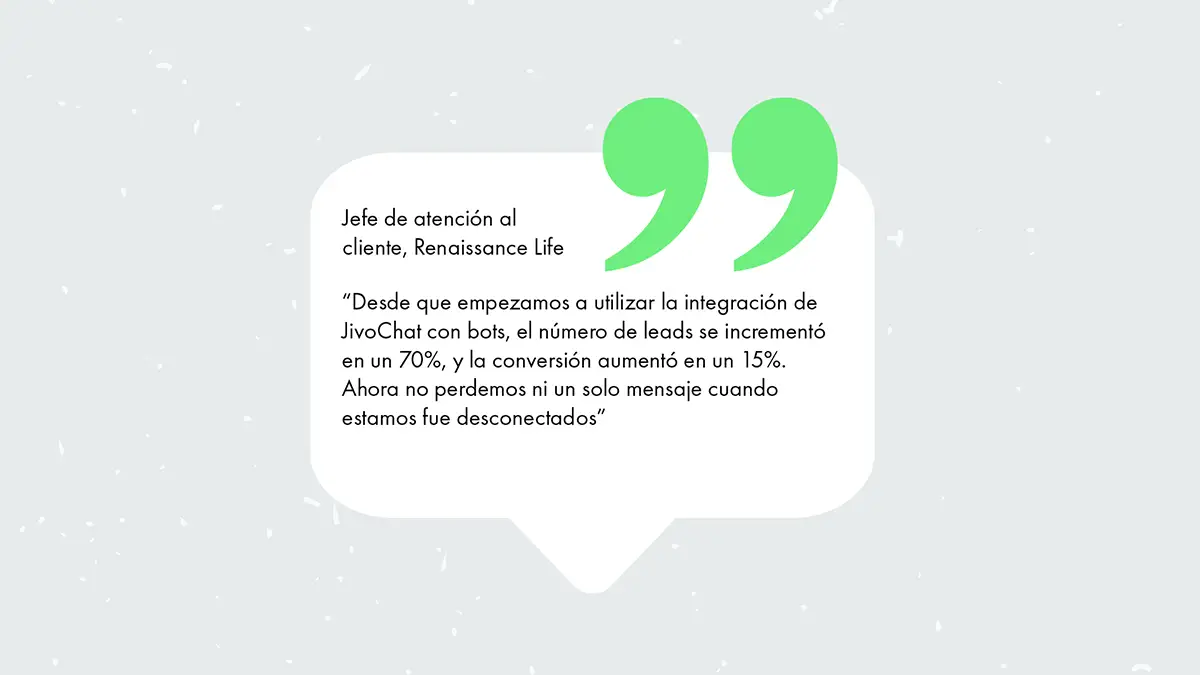 Testimonio sobre JivoChat