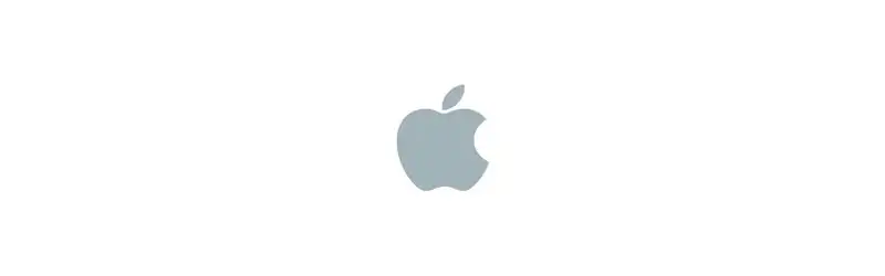 Logo cinza da Apple