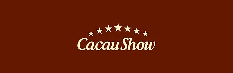 Logo marrom Cacau Show