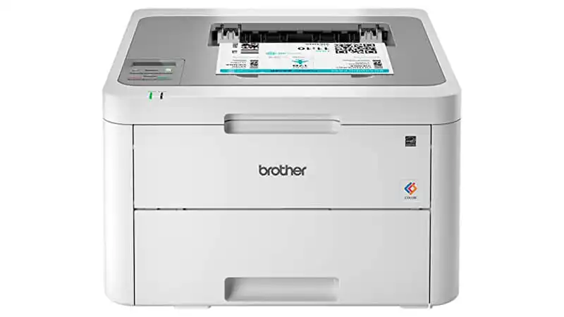 imagem de uma impressora Brother HLL210CW