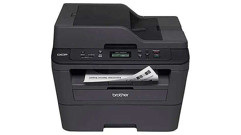 imagem de uma impressora Brother Laser Mono DCP