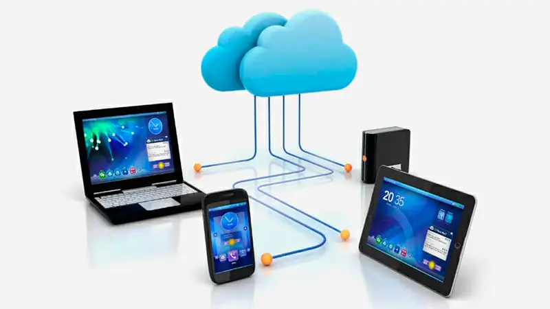 Dispositivos conectandose a una nube de streaming