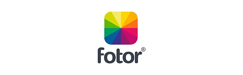Imagem com a logo do Fotor