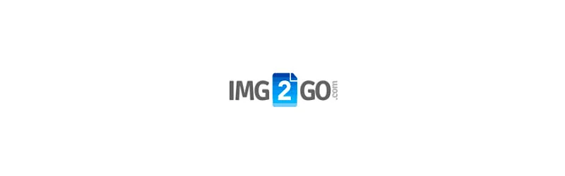 Imagem com a logo do IMG2GO