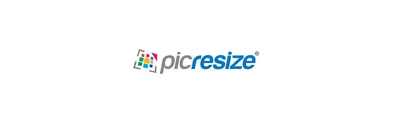 Imagem com a logo do PicResize