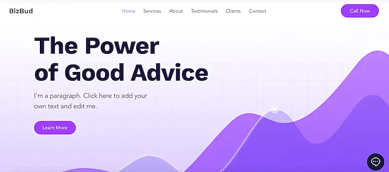 Business Consulting Company template for desktop