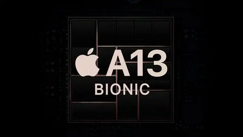 imagem ilustrativa do processador A13 Bionic