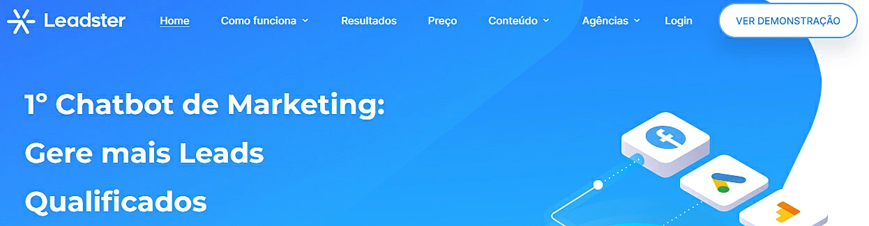 Recorte site Leadster