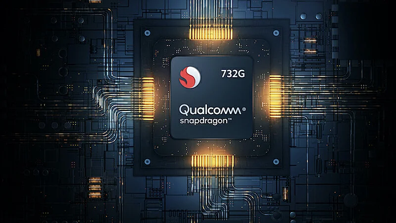 imagem do processador Snapdragon 732G