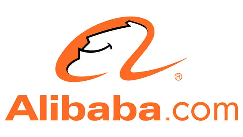 imagem com a logo do Alibaba