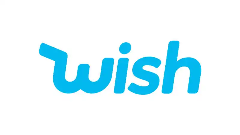 Site de Compras Internacional Wish imagem que mostra a logo da Wish