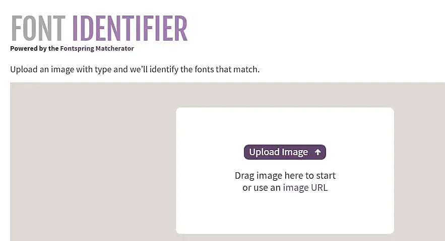 Tela de busca de fonte do FontSquirrel