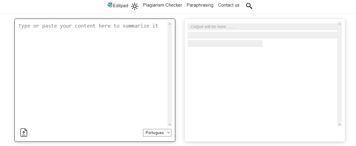 Captura de tela do Edit Pad