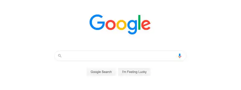 1 captura de tela do site de busca google