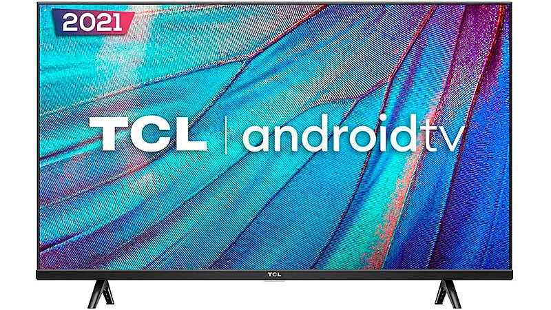 imagem de uma smart tv 32 polegadas da TCL