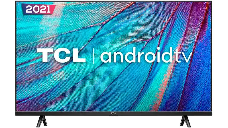imagem de uma smart tv 32 polegadas da TCL