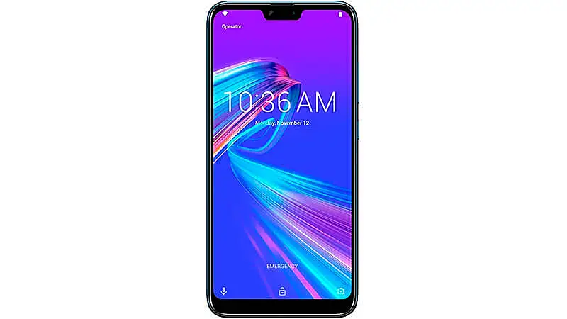 imagem que mostra a parte frontal de um Asus Zenfone Shot Plus