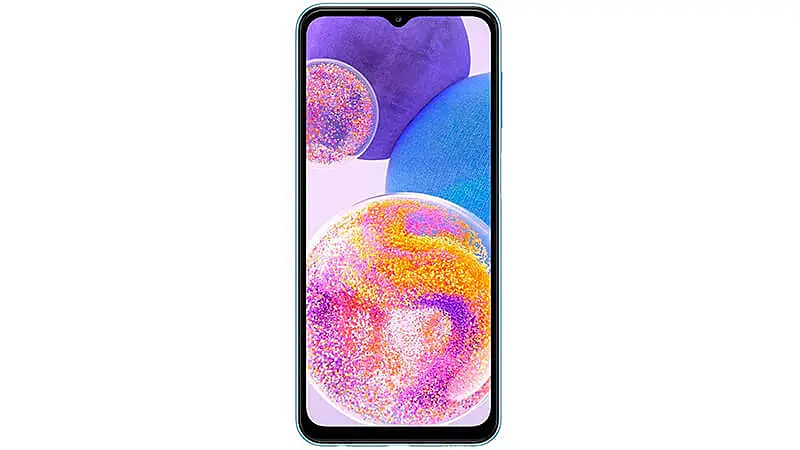 imagem de um smartphone Samsung Galaxy A23