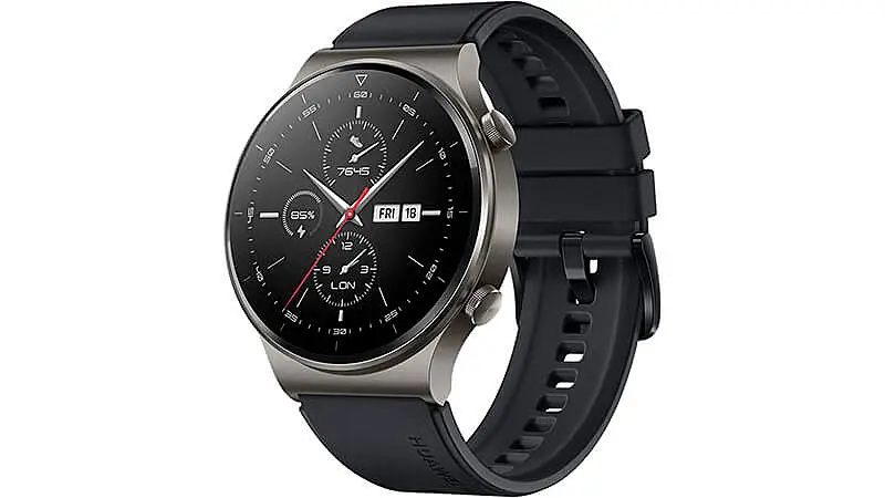 imagem de um smartwatch Huawei GT2 Pro na cor preta