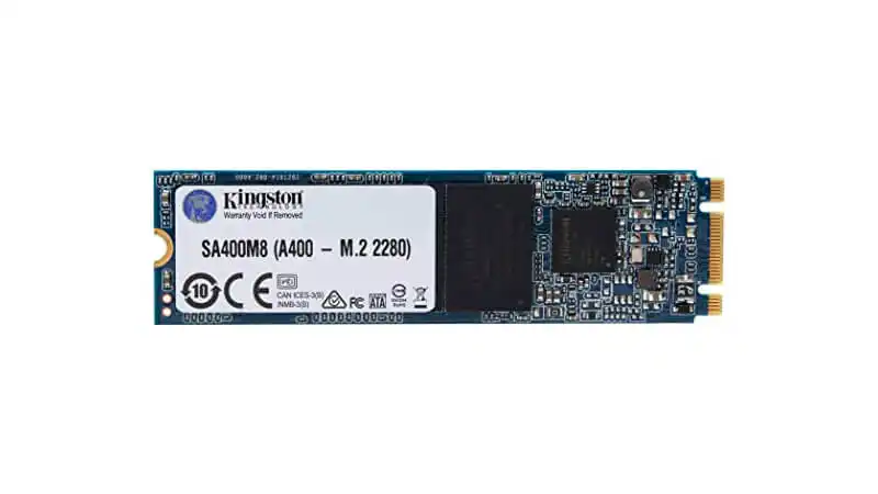 imagem de um ssd de 120GB M.2 da Kingston