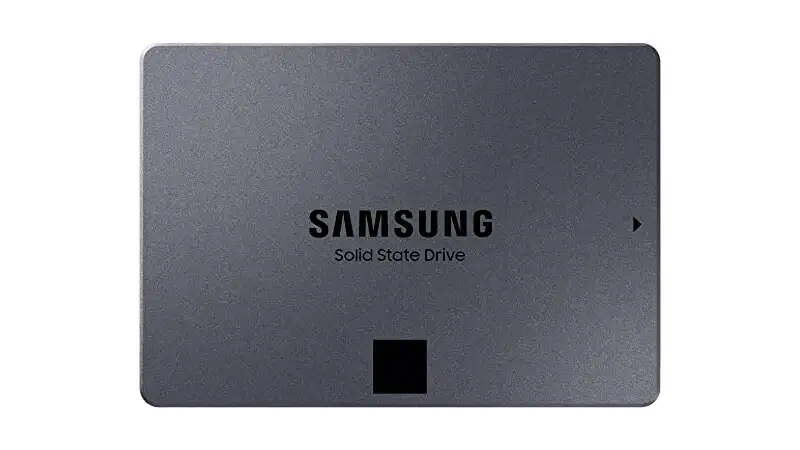 SSD 1TB Samsung QVO imagem de um ssd de 1tb Samsung QVO 860