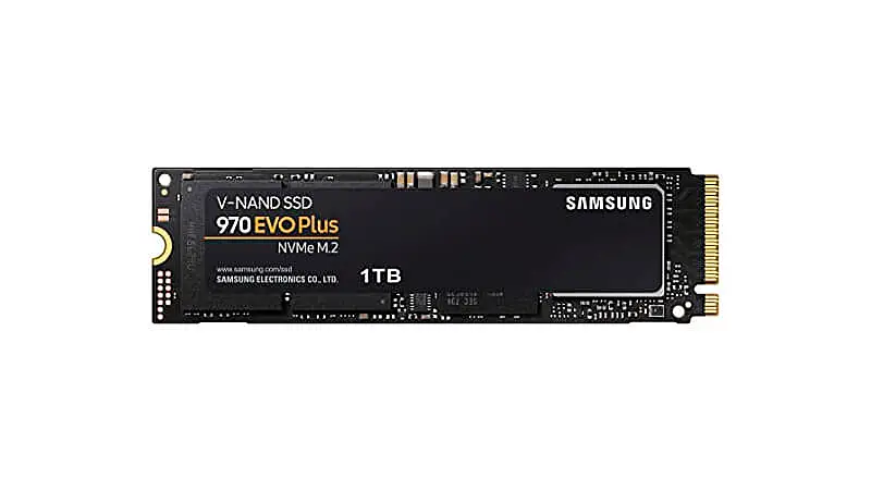 imagem de um ssd nvme de 1tb Samsung 970 Evo