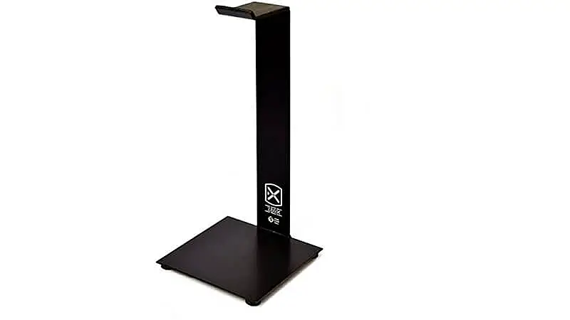 imagem de um suporte para headset da iBox na cor preta