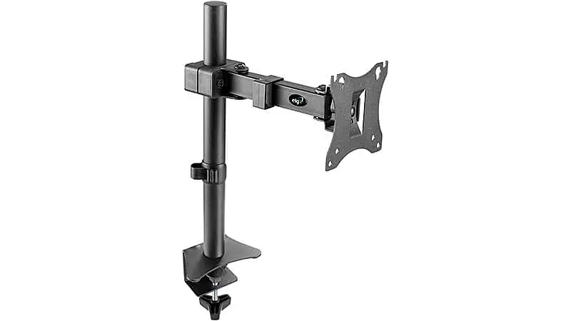 imagem que mostra um suporte para monitor de mesa articulado da ELG