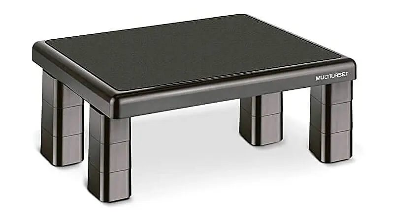 imagem que mostra um suporte para monitor de mesa da Multilaser
