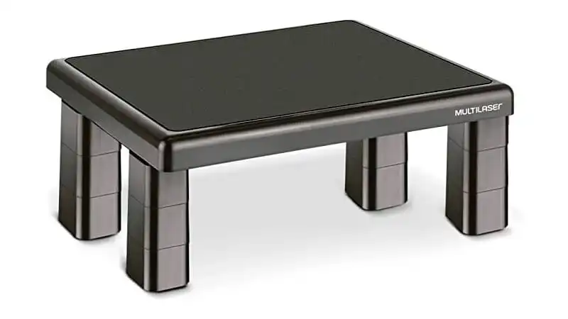 imagem que mostra um suporte para monitor de mesa da Multilaser