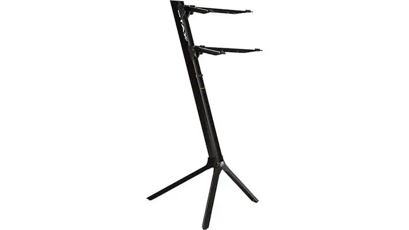 Suporte para Teclado Stay Music imagem de um suporte para teclado da Stay Music com dois braços em V