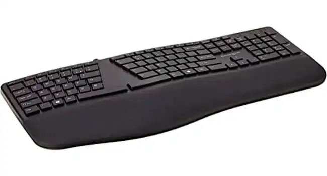 Teclado Ergonômico Kensington Pro Fit foto de um teclado ergonômico Kensington Pro Fit