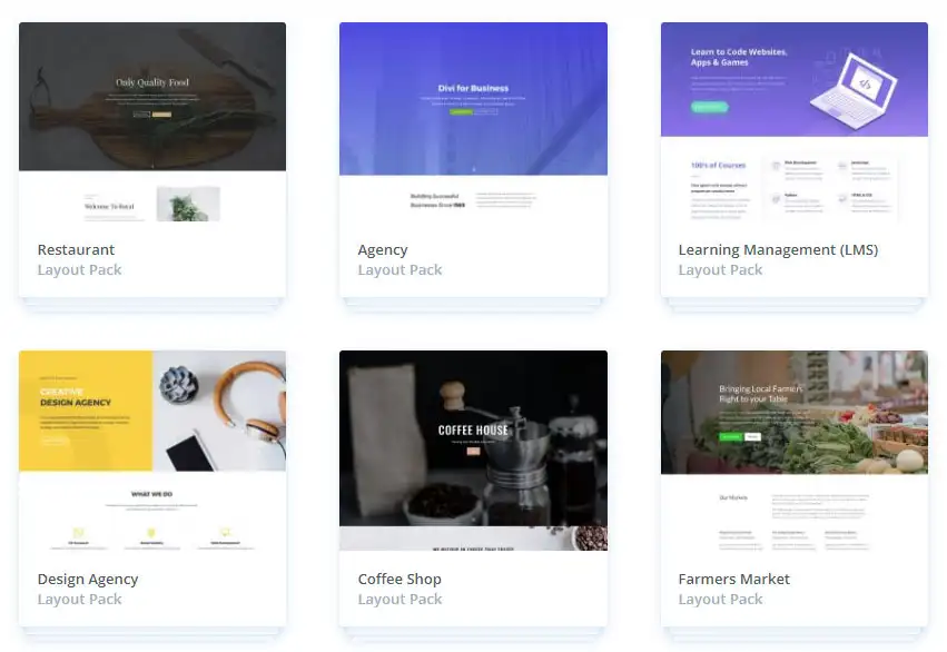 Temas WordPress DIVI da ElegantThemes
