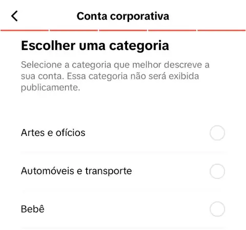 Captura de tela do TikTok