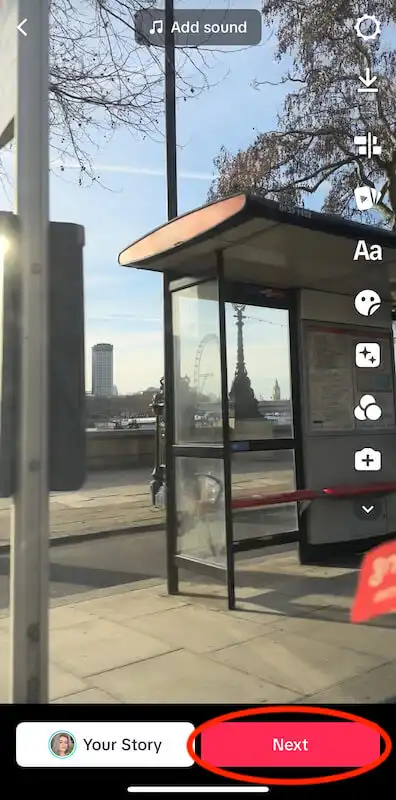 TikTok page