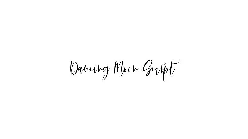 Letra Dancing Script