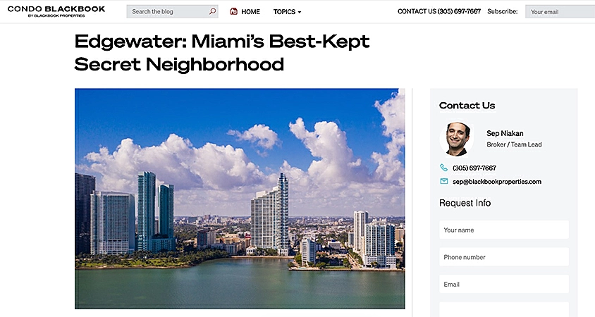 CondoBlackBook website