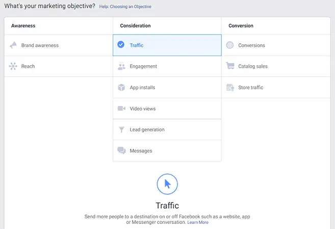 Define your campaigns' goals