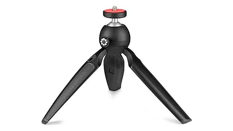 imagem de um mini tripé Joby Handypod na cor preta