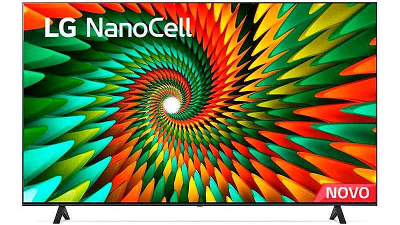 imagem de uma televisão 50 polegadas LG NanoCell
