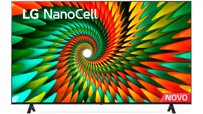 imagem de uma televisão 50 polegadas LG NanoCell