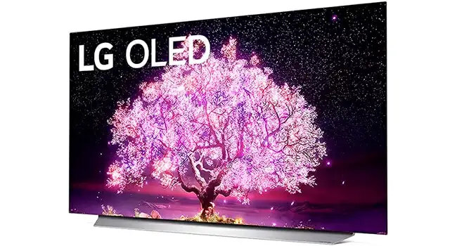 Smart TV LG de 48 polegadas OLED imagem de uma Smart TV LG de 48 polegadas OLED