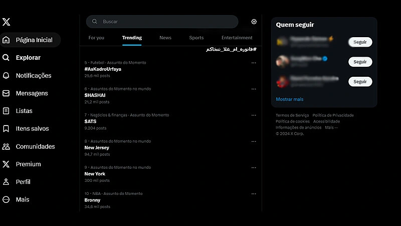 Foto de um notebook com o ícone do Twitter
