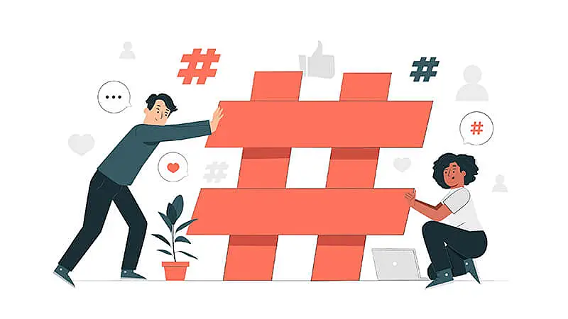 Foto de um teclado escrito trending topic