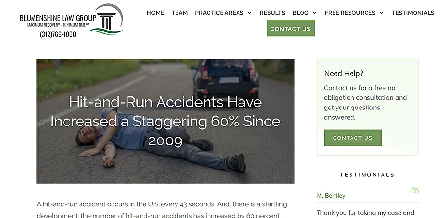 Blumenshine Law Group testimonials